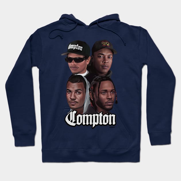 Compton FOURmation Hoodie by Art Simpson